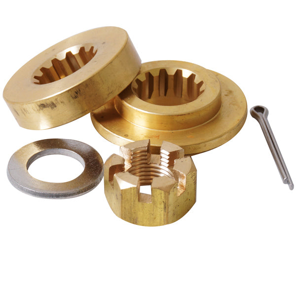 Polastorm Yamaha propel hardware kit 40-60hk, vist fra siden med alle komponenter.