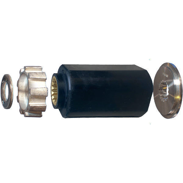 Turning Point Nav set fra siden med detaljeret design