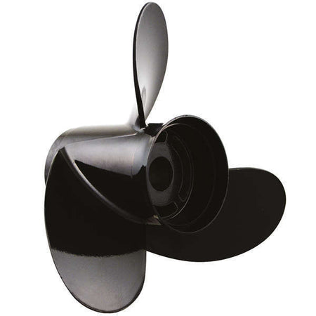 Turning Point Propel hustler propeller set fra siden, i aluminium.