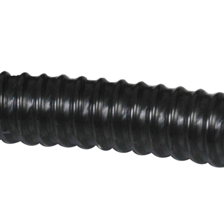SeaTec spiralsugeslange 25mm sort, 10 meter lang, præsenteret på hvid baggrund