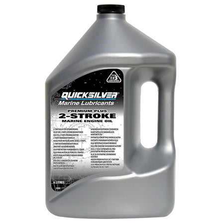 Quicksilver olieflaske set fra siden med tydelig etikette