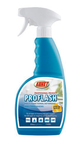 Abnet Proflash bådpleje i en 750ml flaske set fra siden