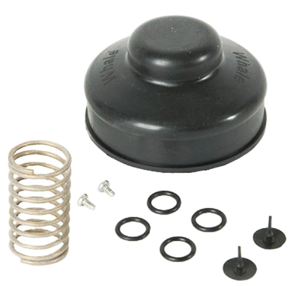 Servicekit til Babyfoot Galley fodpumpe fra Whale, præsenteret på hvid baggrund.