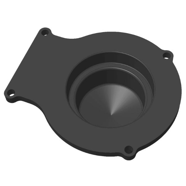 Udsigt til Gobius C adapter installeret på tank