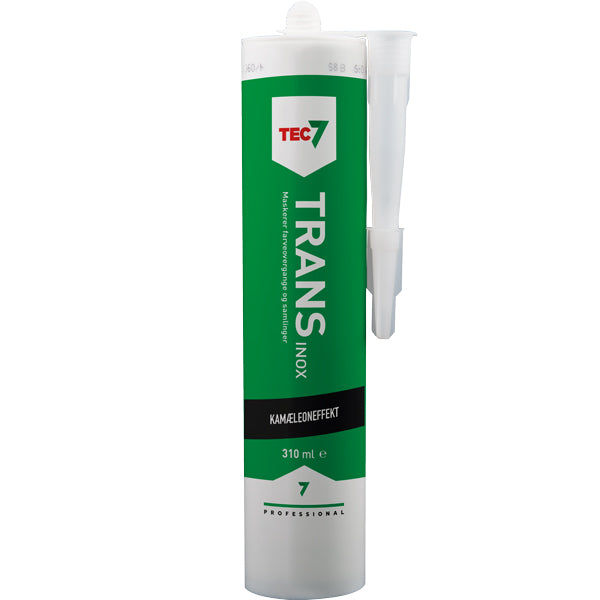 Tec7 fugemasse i 310 ml patron, set fra siden