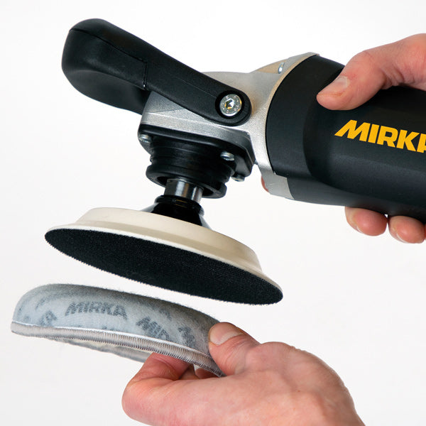 Mirka lammeuldshætte Ø 150 mm set fra siden