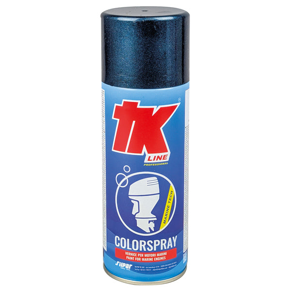 Visning af TK Line motormaling med fokus på farvetonen