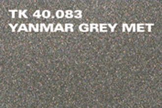 TK Line spraymaling i farven Yanmar Grey på en spraydåse