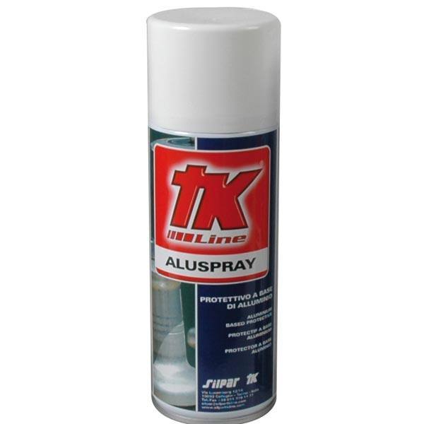 TK Line Aluspray i spraydåse, klar til motorbeskyttelse.