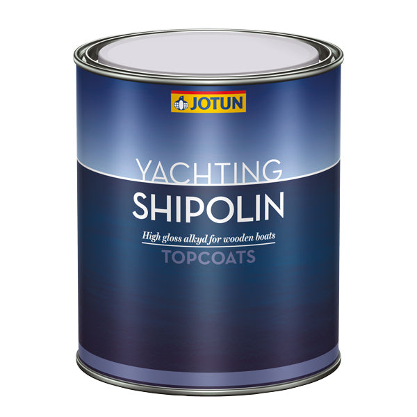 Jotun Shipolin skibsmaling set fra siden med label