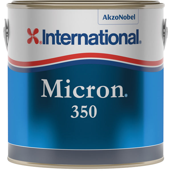 International Micron 350 Navy bundmaling i 20L spand set fra siden