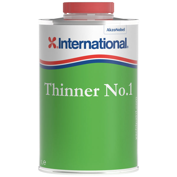 International Fortynder Nr 1 1l i en praktisk flaske med et klart label.