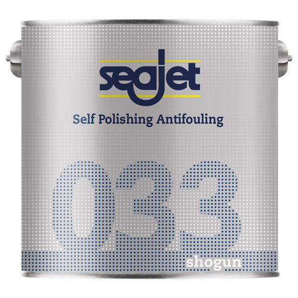 SeaJet 033 bundmaling i sort farve i en 2,5L bøtte.