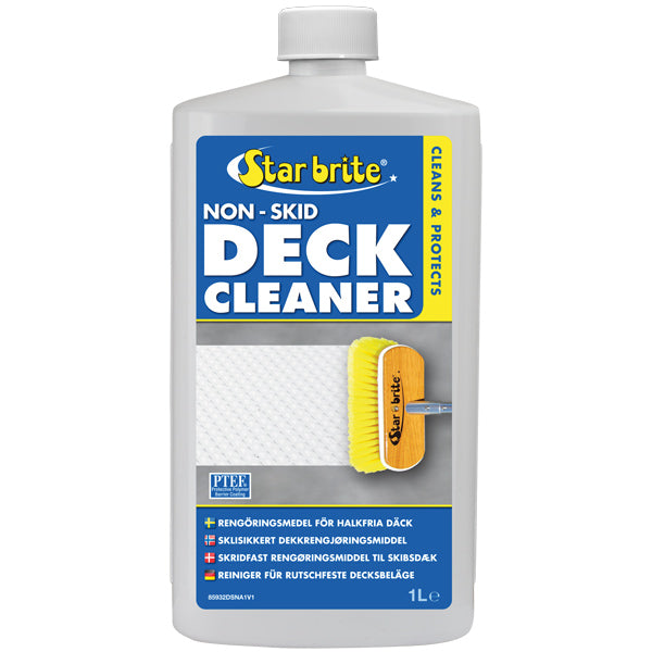 Star Brite Non-skid deck cleaner i 1000 ml flaske, klar til brug på båddæk