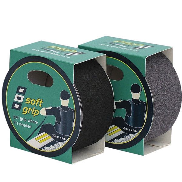 PSP Soft Grib Tape i sort farve med mål 50mm