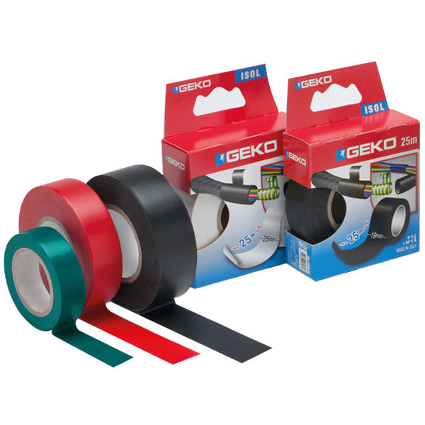 Geko, SeaTec, Geko ISOLERINGSTAPE 50mm X 25 meter SORT