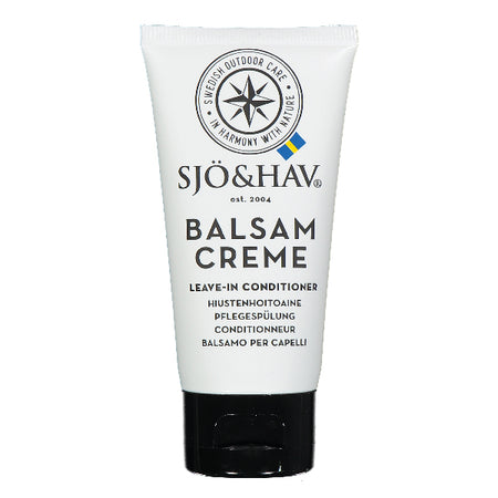 Sjö&Hav Balsam Creme leave-in i en 50ml flaske med praktisk emballage