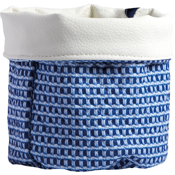 Blå kurv fra Marine Business med dimensionerne Ø13 x 12,5 cm