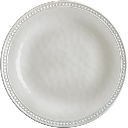 Harmony hvid desserttallerken fra Marine Business set forfra med elegant design
