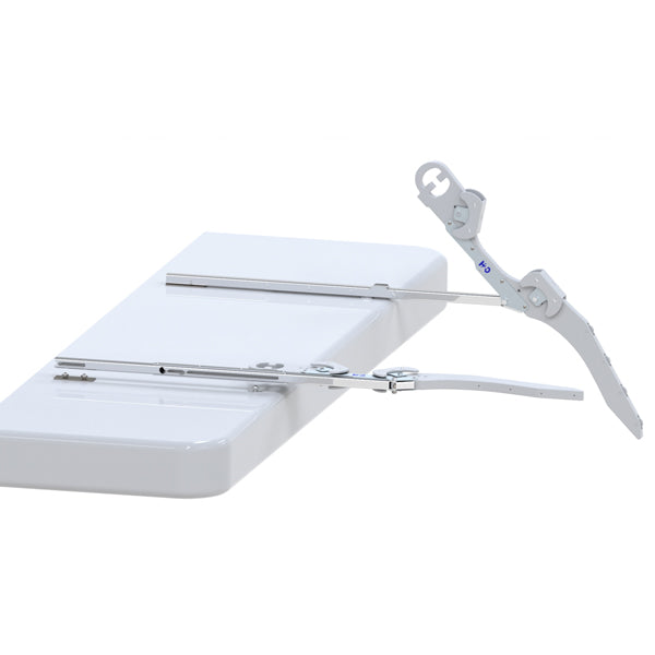 Bagview af Hurley Davit H2O 36" i brug til at støtte en båd.
