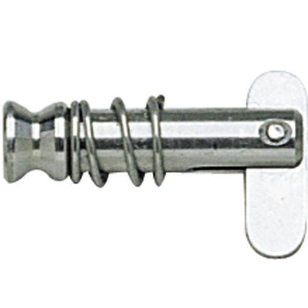 Detalje af Ronstan Splitbolt med knæklås, vist fra oven