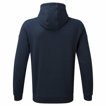 Gill Cavo Hoodie i navy set bagfra med detaljeret søm