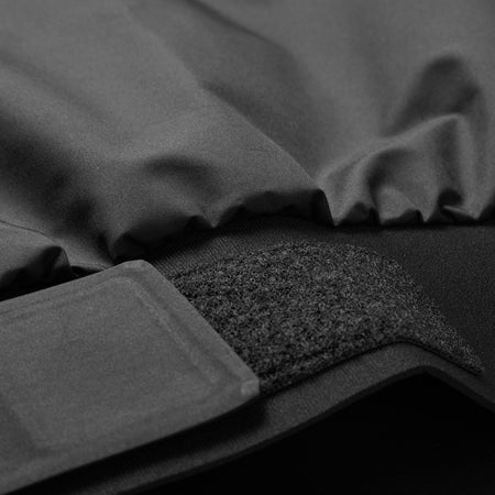 Detalje af Gill V102S Verso Lite smock med vandtæt lynlås