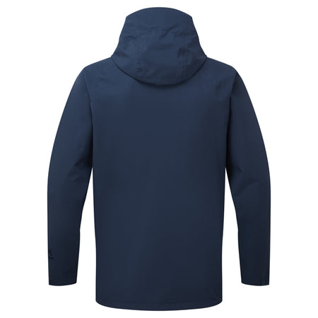 Gill Voyager jakke i navy vist bagfra med refleksdetaljer