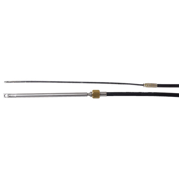 Ultraflex styrekabel M66 30 fod set fra siden, fremhæver kablets længde og design.