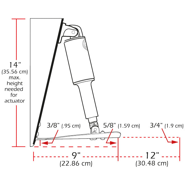 Lenco trimplan 12x18" set bagfra med detaljeret design