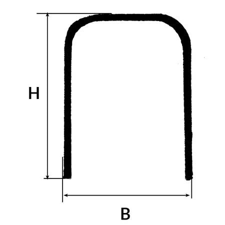 Detalje af SeaTec midterstykke, viser dimensioner