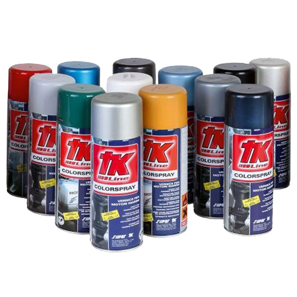 TK Line spraymaling præsenteret med farveprøve.