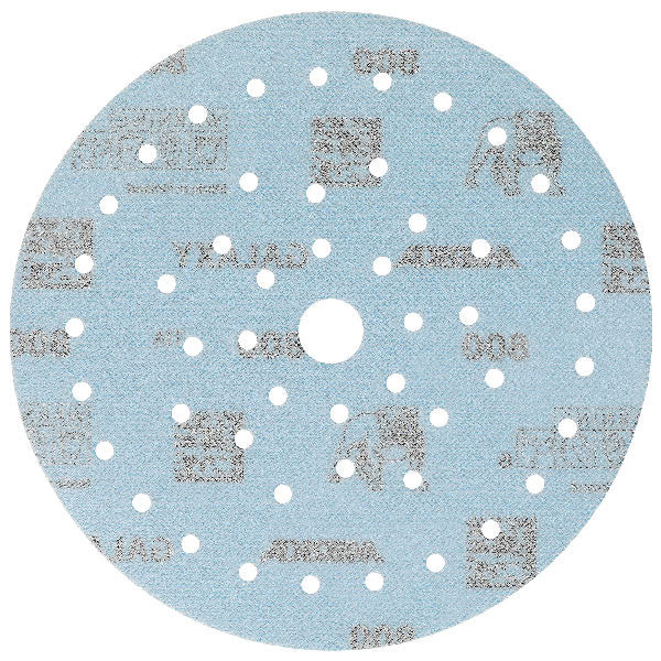 Mirka sandpapir 77 mm P320 med multi hul, pakket i 50 stk.