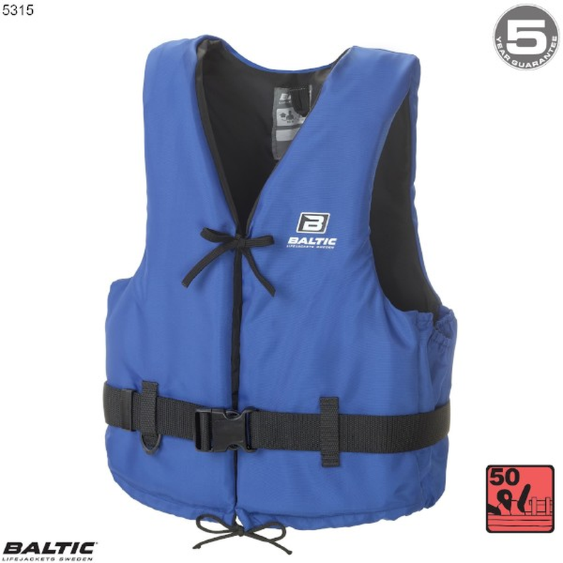 BALTIC, Aqua kamizelka asekuracyjna niebieska 5315 Rozm. 50-70 kg